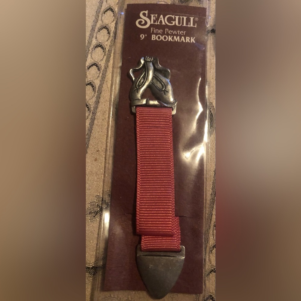 SeagullFine Pewter Bookmark. 9inches.